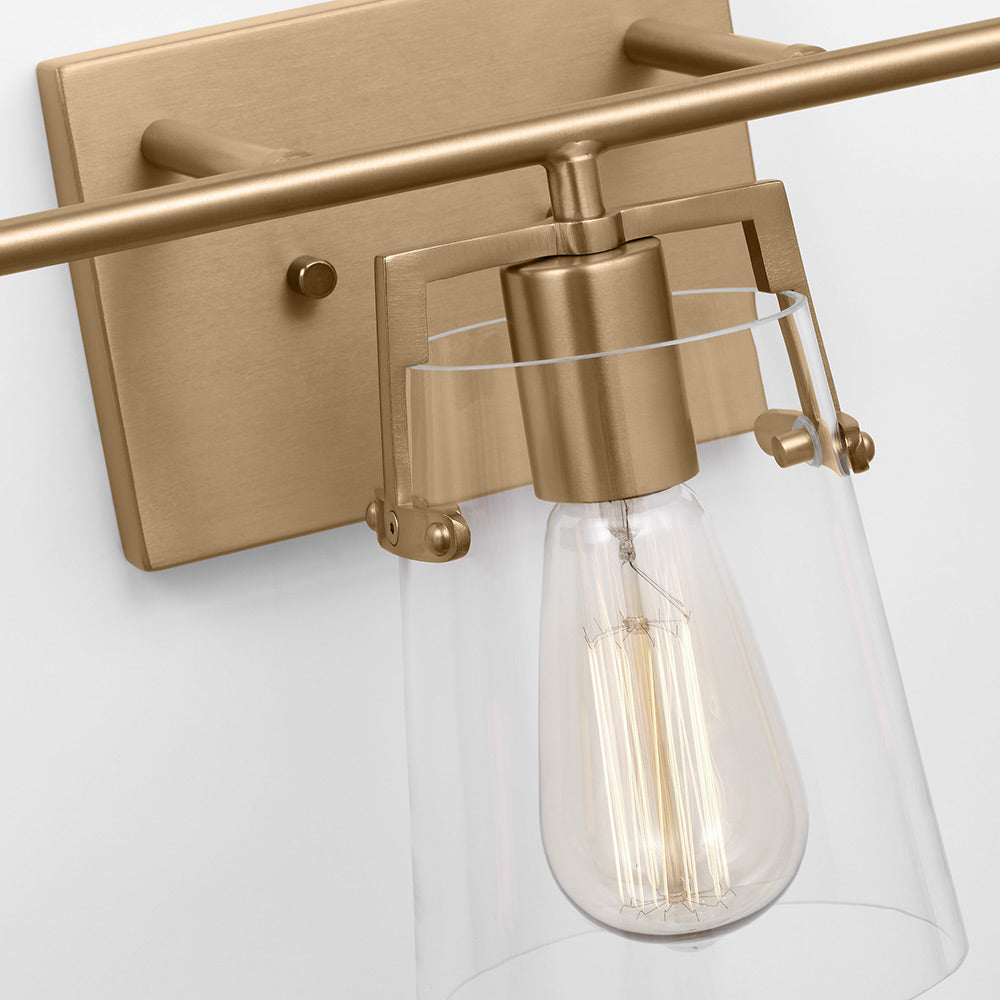 Crofton Bath Vanity Light in Detail.