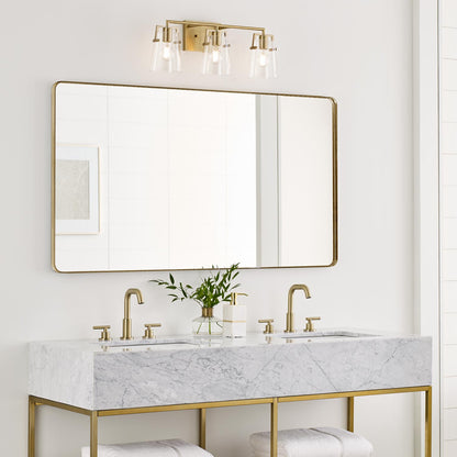 Crofton Bath Vanity Light in bathroom.