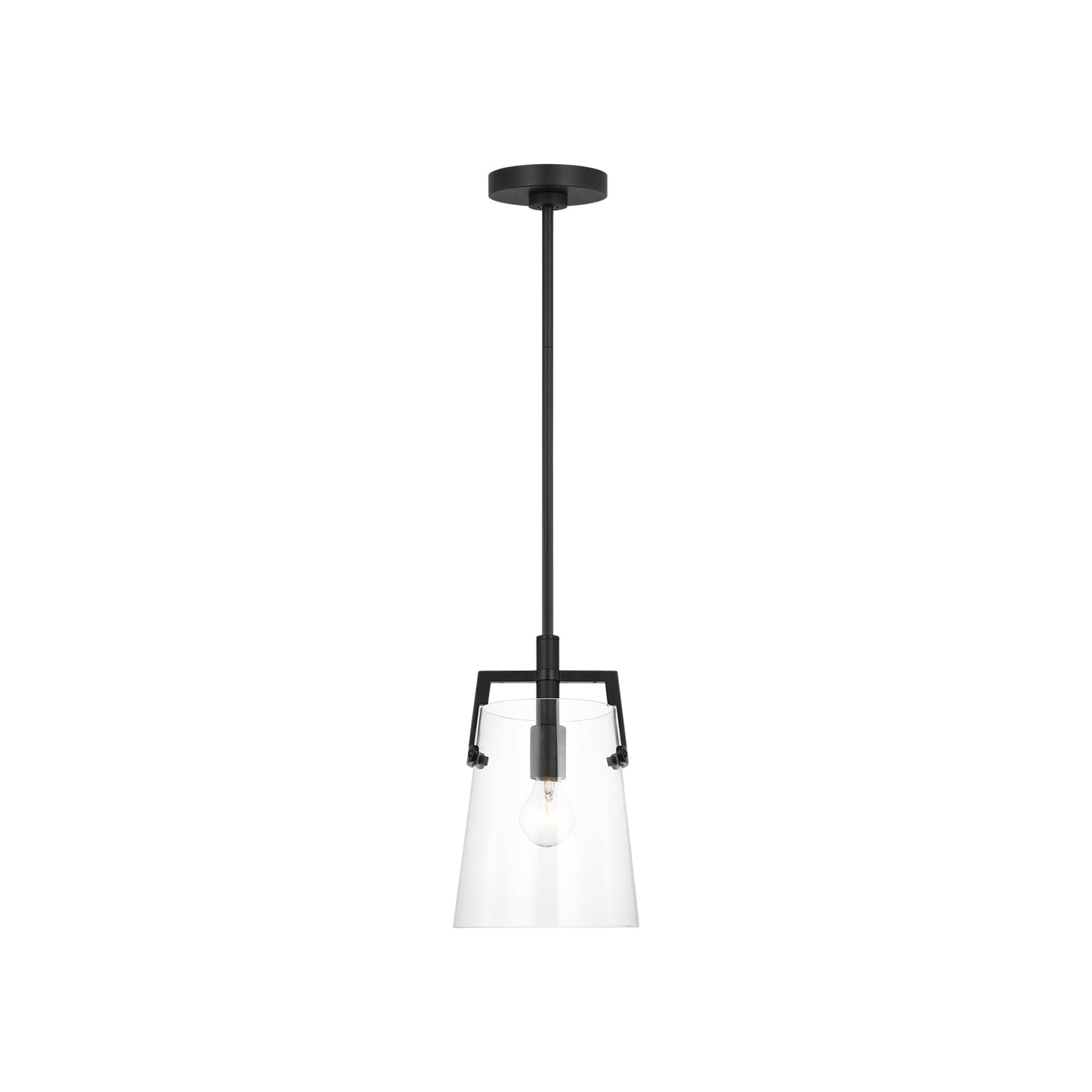 Crofton Pendant Light in Midnight Black (Small).