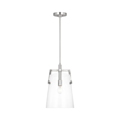 Crofton Pendant Light in Brushed Nickel (Medium).