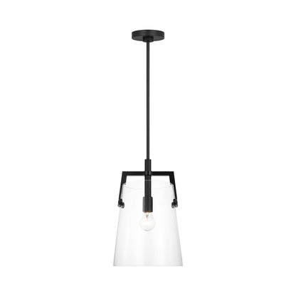 Crofton Pendant Light in Midnight Black (Medium).
