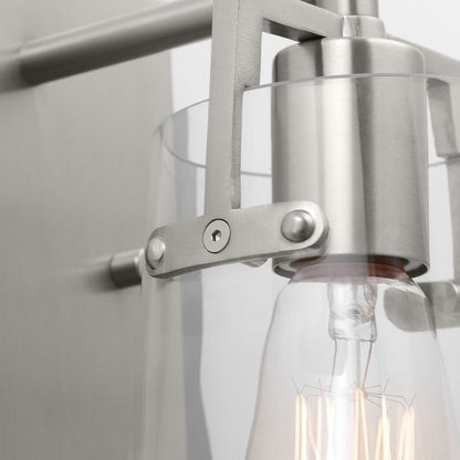 Crofton Bath Wall Light in Detail.