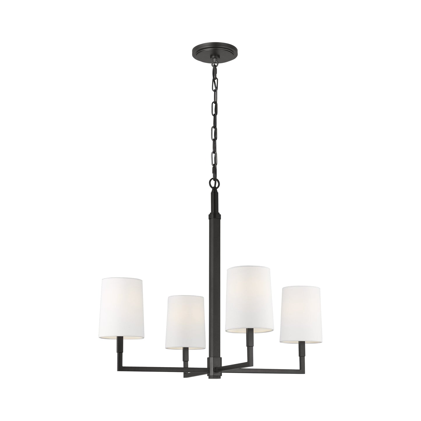 Danica Chandelier in Aged Iron (Medium).