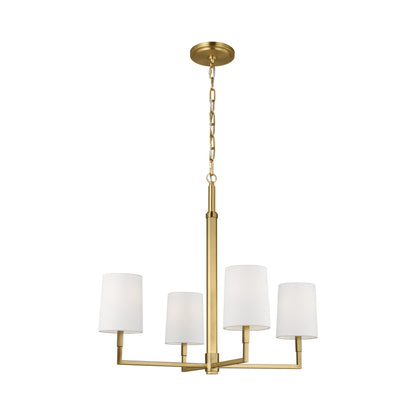 Danica Chandelier in Burnished Brass (Medium).