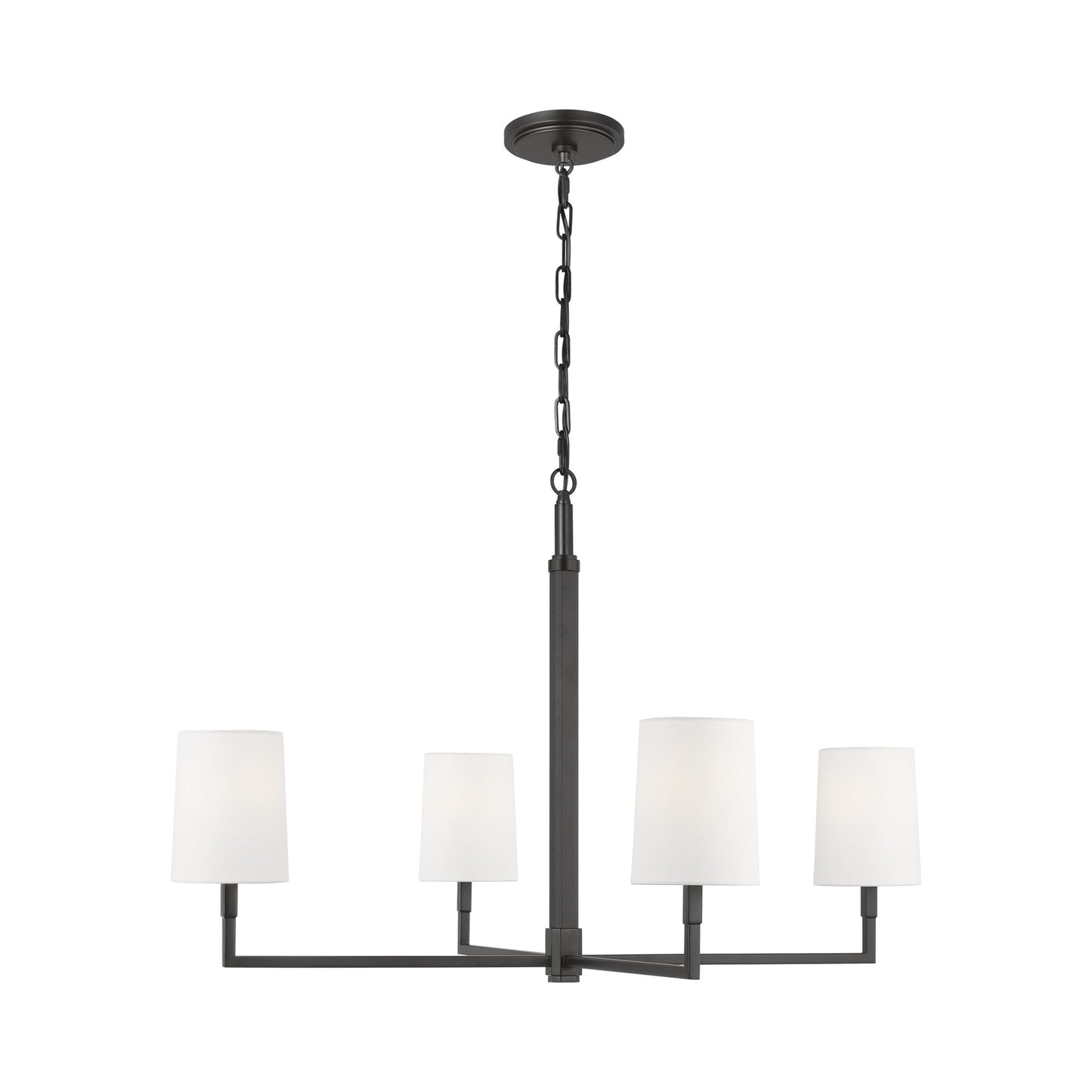 Danica Chandelier in Aged Iron (Large).