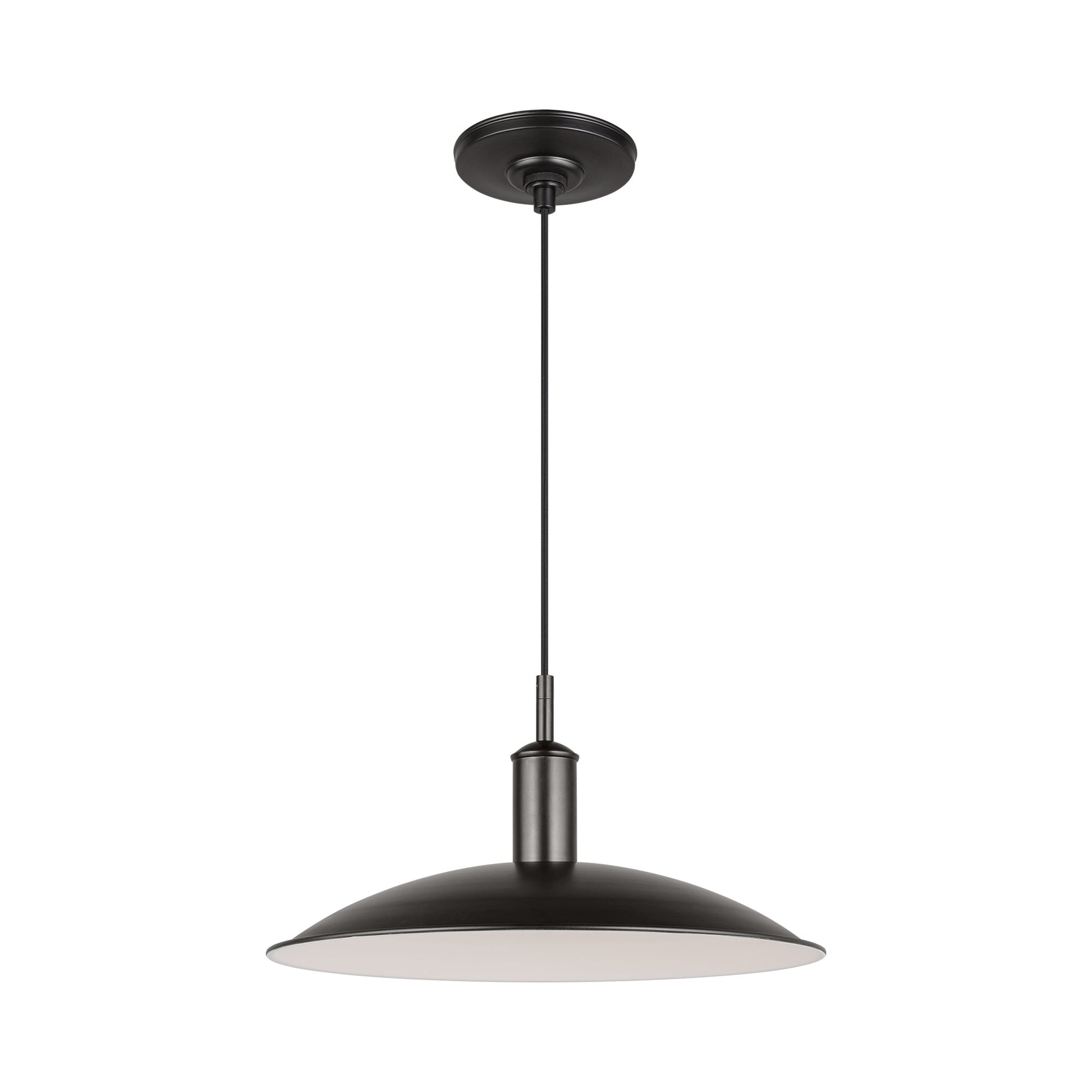 Dash LED Pendant Light in Aged Iron (Small).