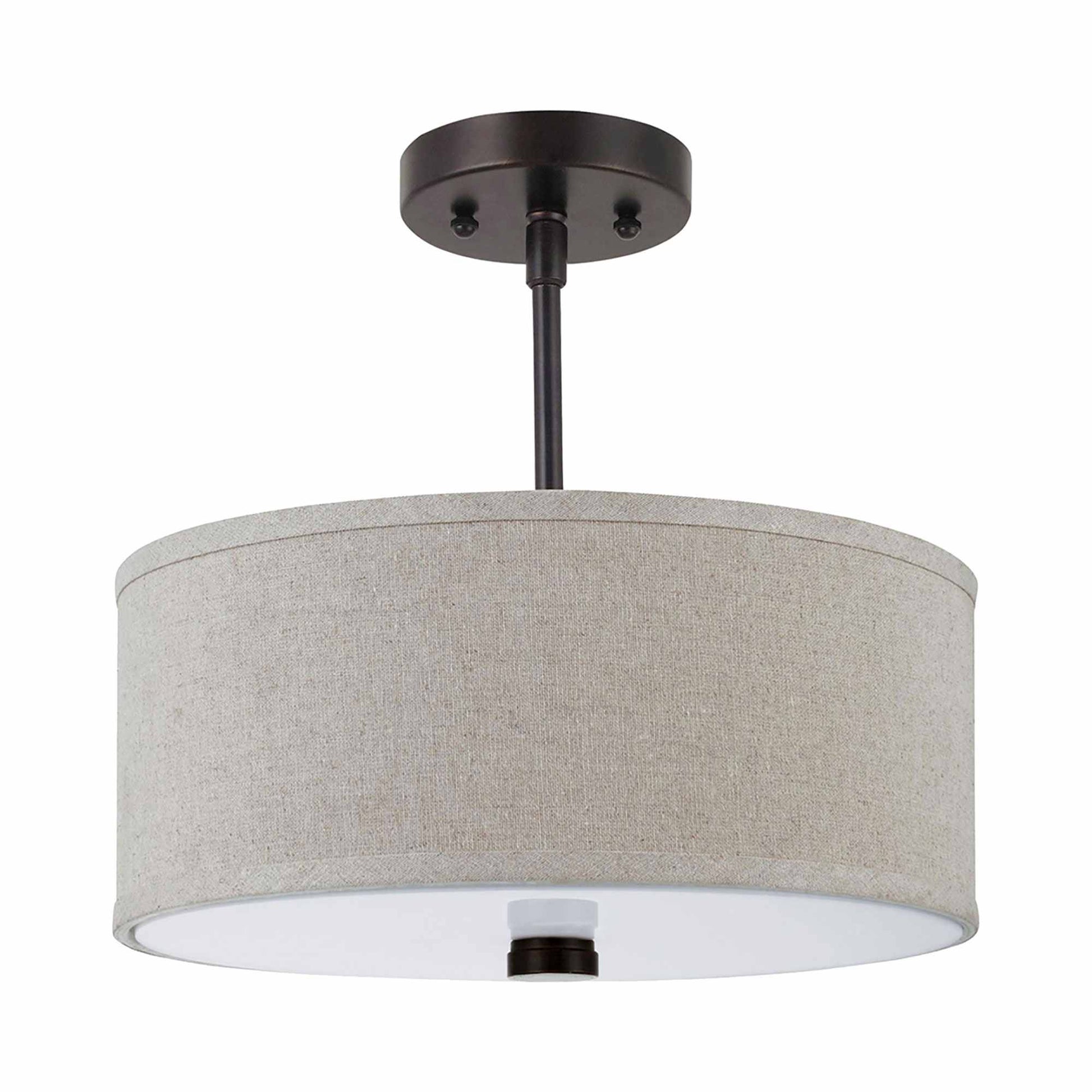 Dayna Semi-Flush Convertible Pendant Light.