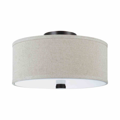 Dayna Semi-Flush Convertible Pendant Light in Detail.