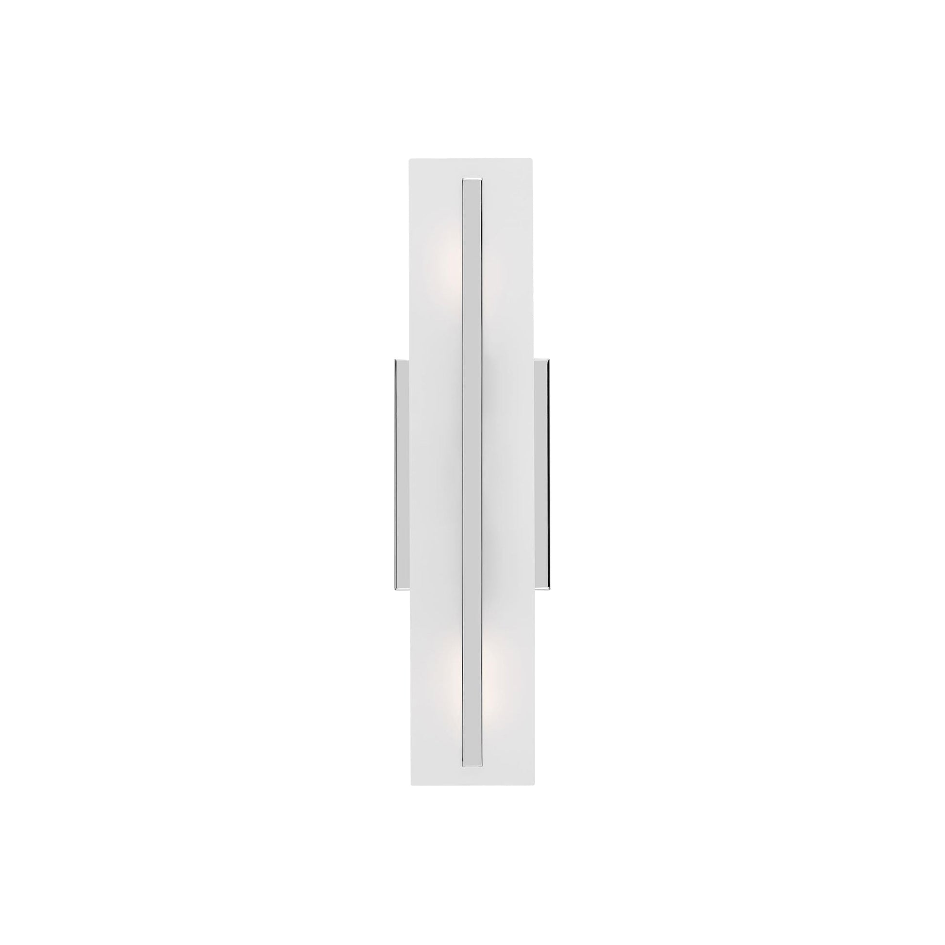 Dex Bath Wall Light in Chrome (17.88-Inch).