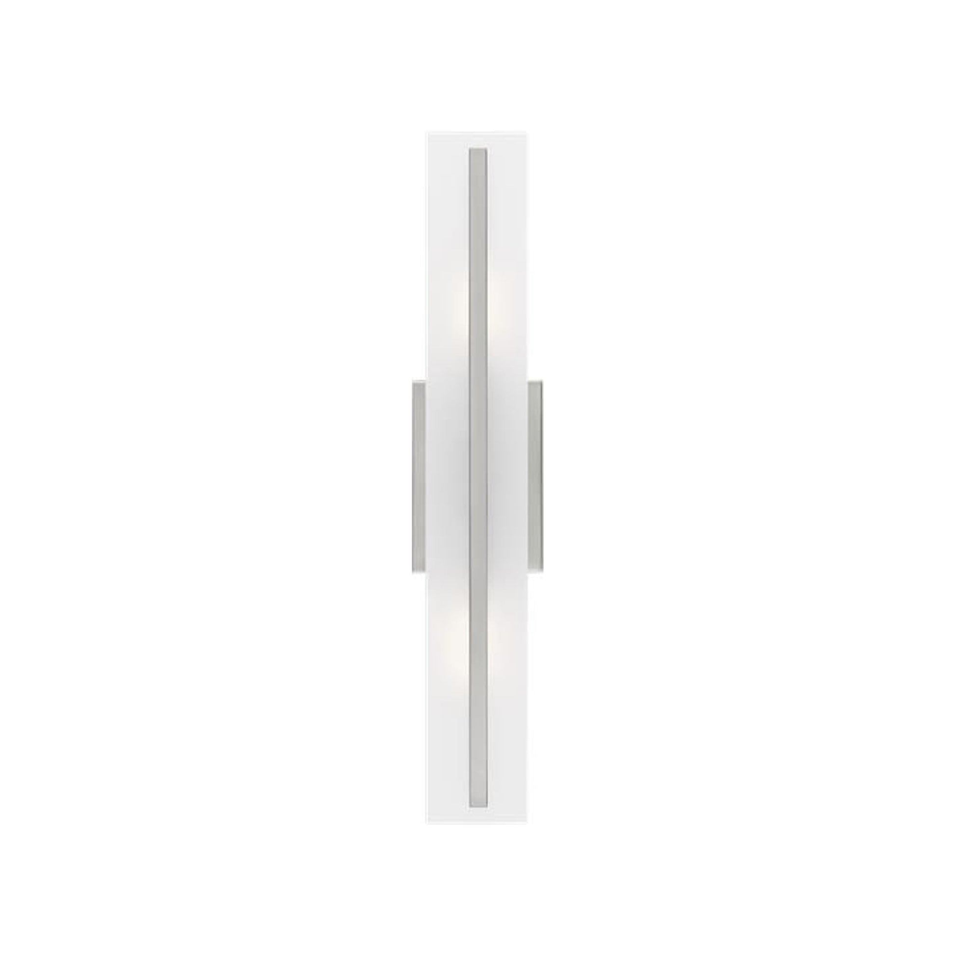 Dex Bath Wall Light in Brushed Nickel (24-Inch).