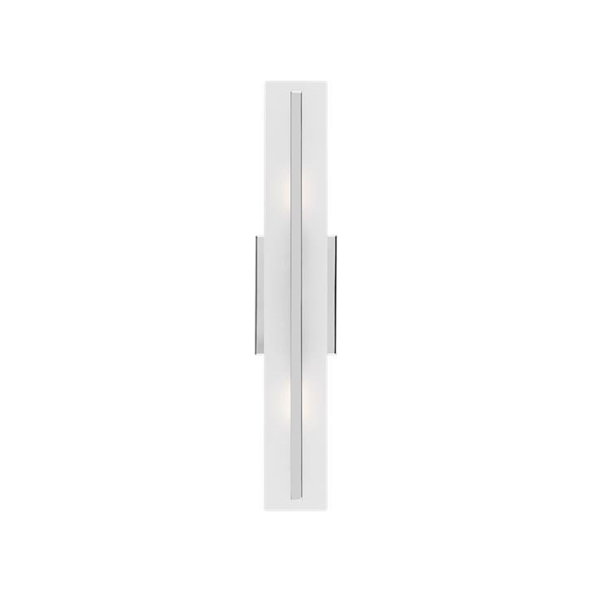 Dex Bath Wall Light in Chrome (24-Inch).