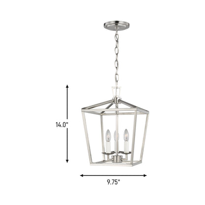 Dianna Pendant Light - line drawing.