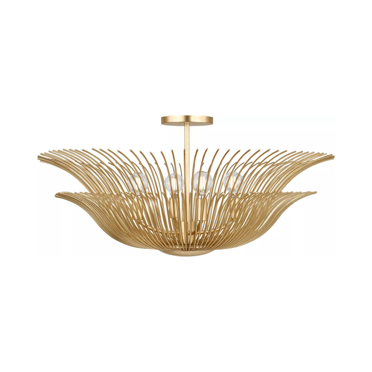 Dorelle Semi Flush Mount Ceiling Light in Detail.