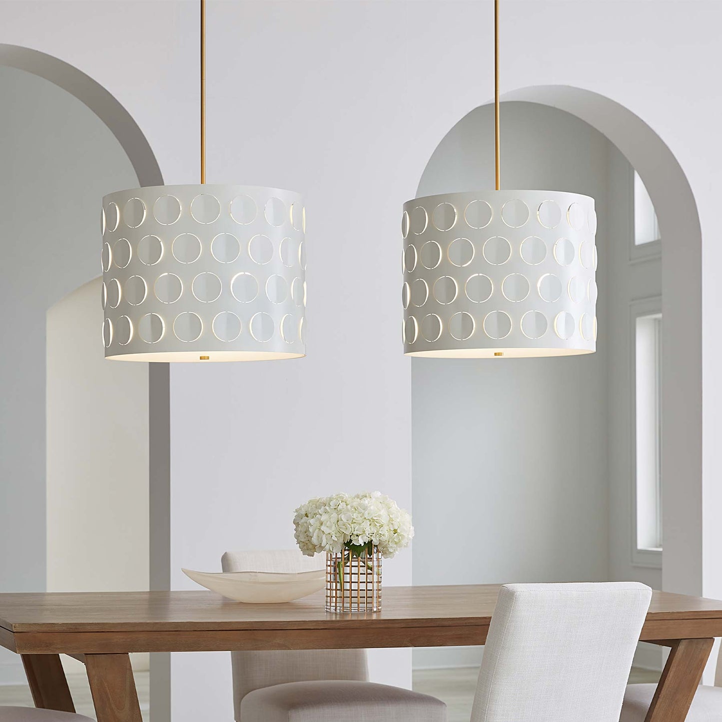 Dottie Pendant Light in dining room.