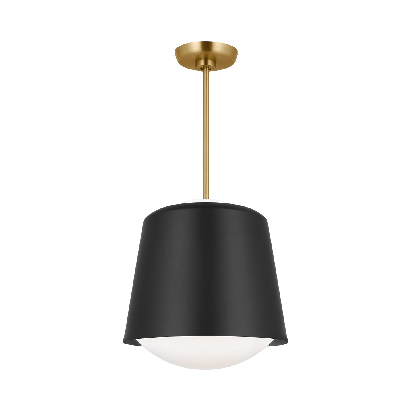 Draper Pendant Light in Midnight Black (Small).