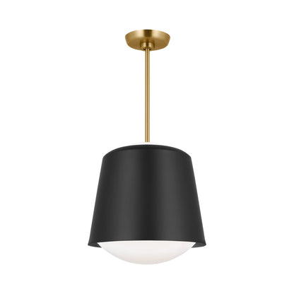 Draper Pendant Light in Midnight Black (Small).