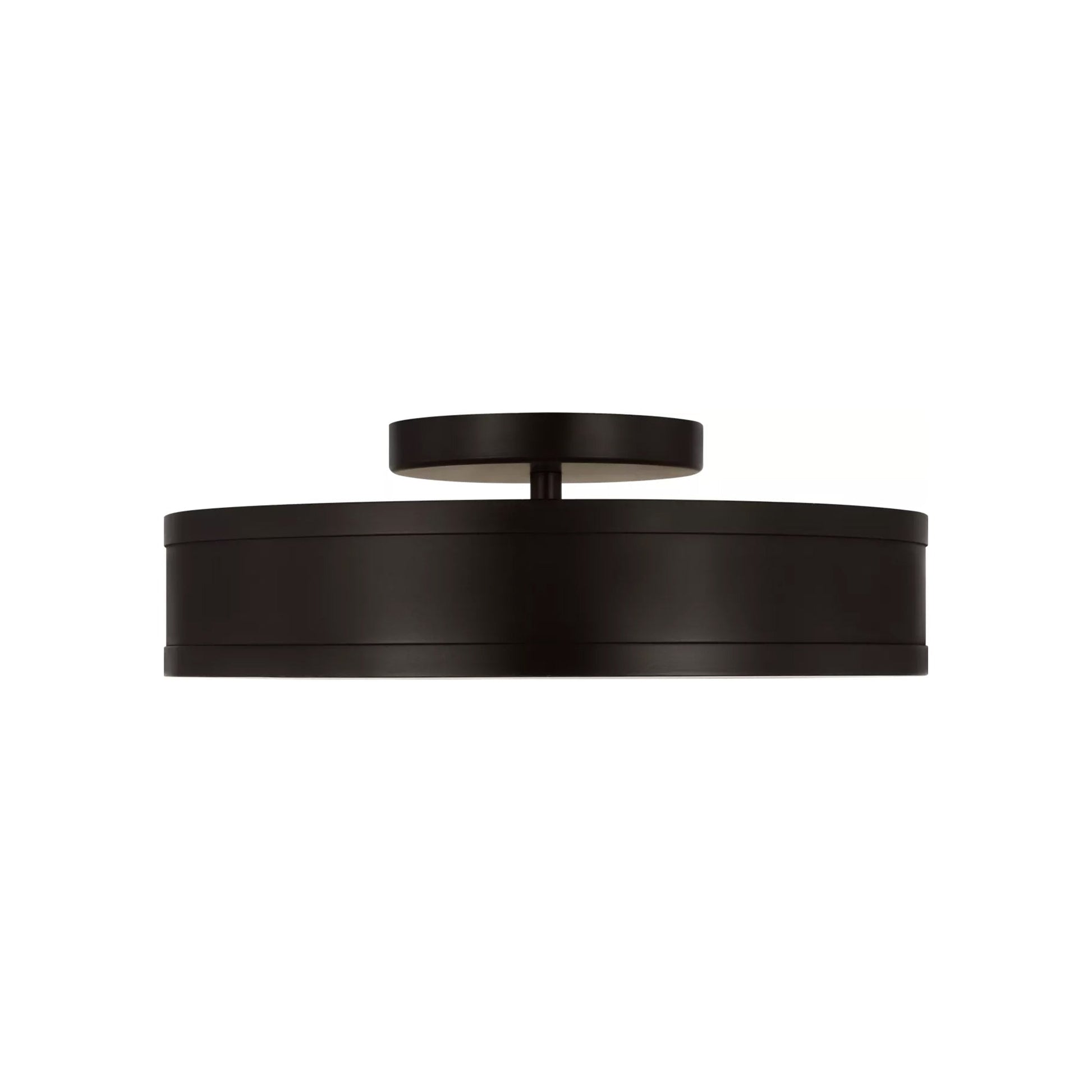 Dupont Round LED Semi Flush Mount Ceiling Light.