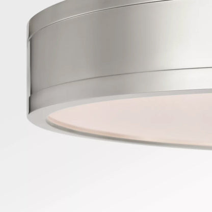 Dupont Round LED Semi Flush Mount Ceiling Light in Detail.