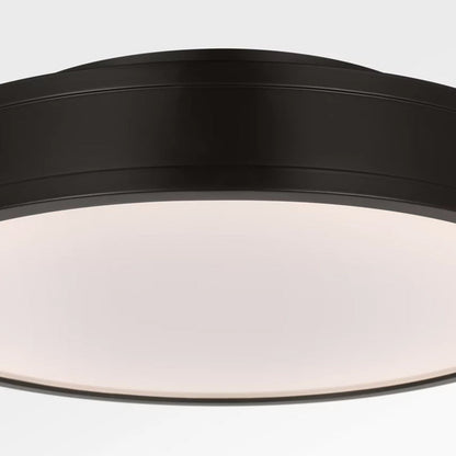 Dupont Round LED Semi Flush Mount Ceiling Light in Detail.