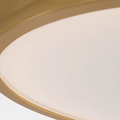 Dupont Round LED Semi Flush Mount Ceiling Light in Detail.
