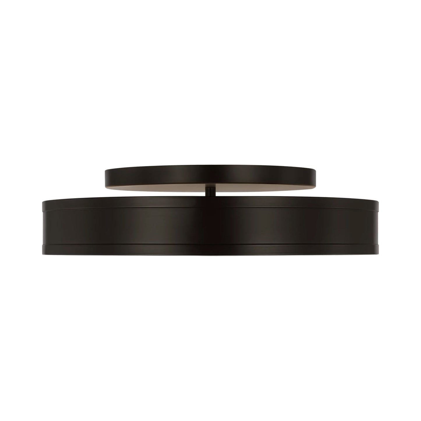 Dupont Round LED Semi Flush Mount Ceiling Light in Detail.