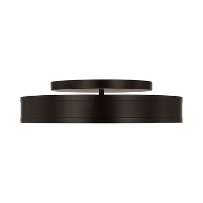 Dupont Round LED Semi Flush Mount Ceiling Light in Detail.