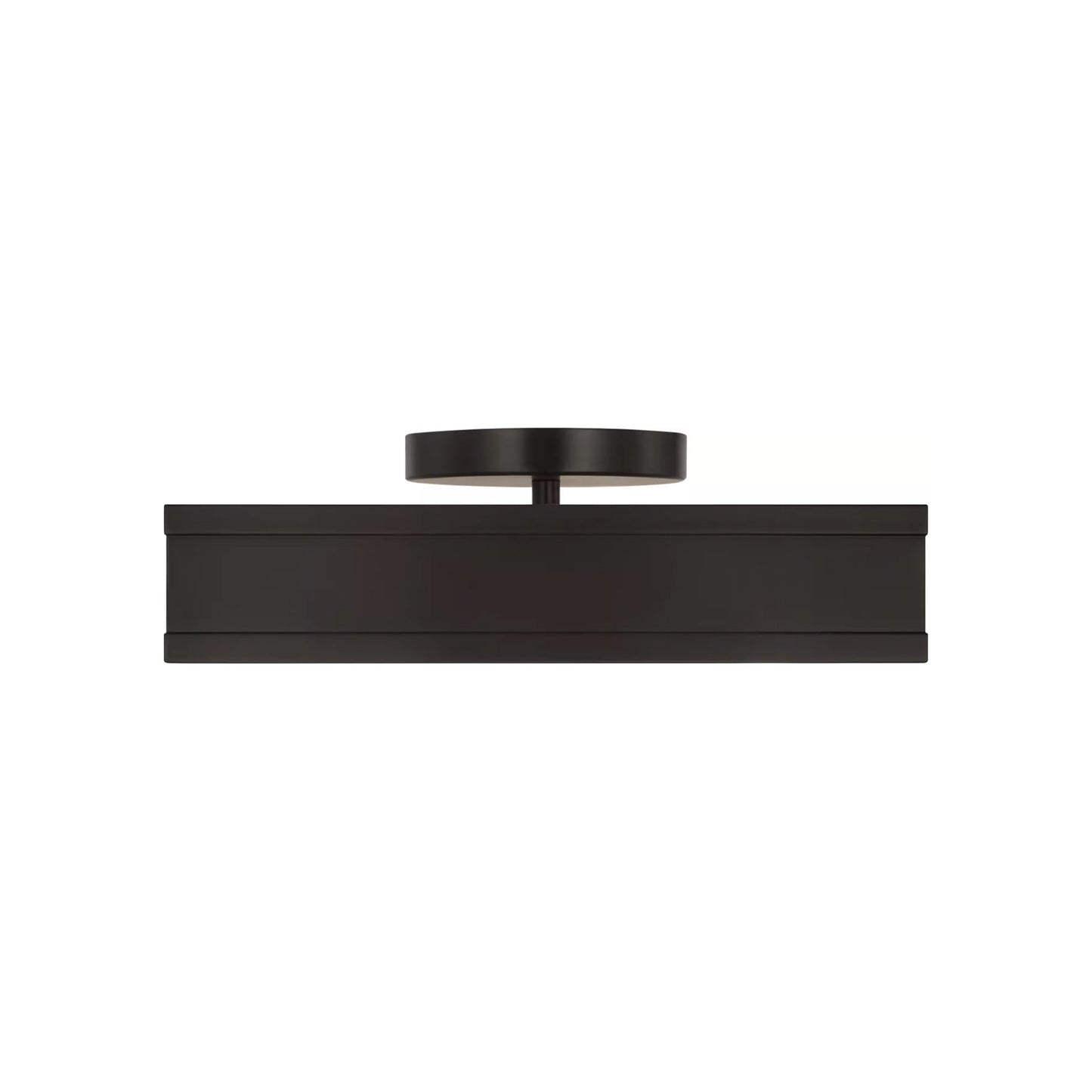 Dupont Square LED Semi Flush Mount Ceiling Light.