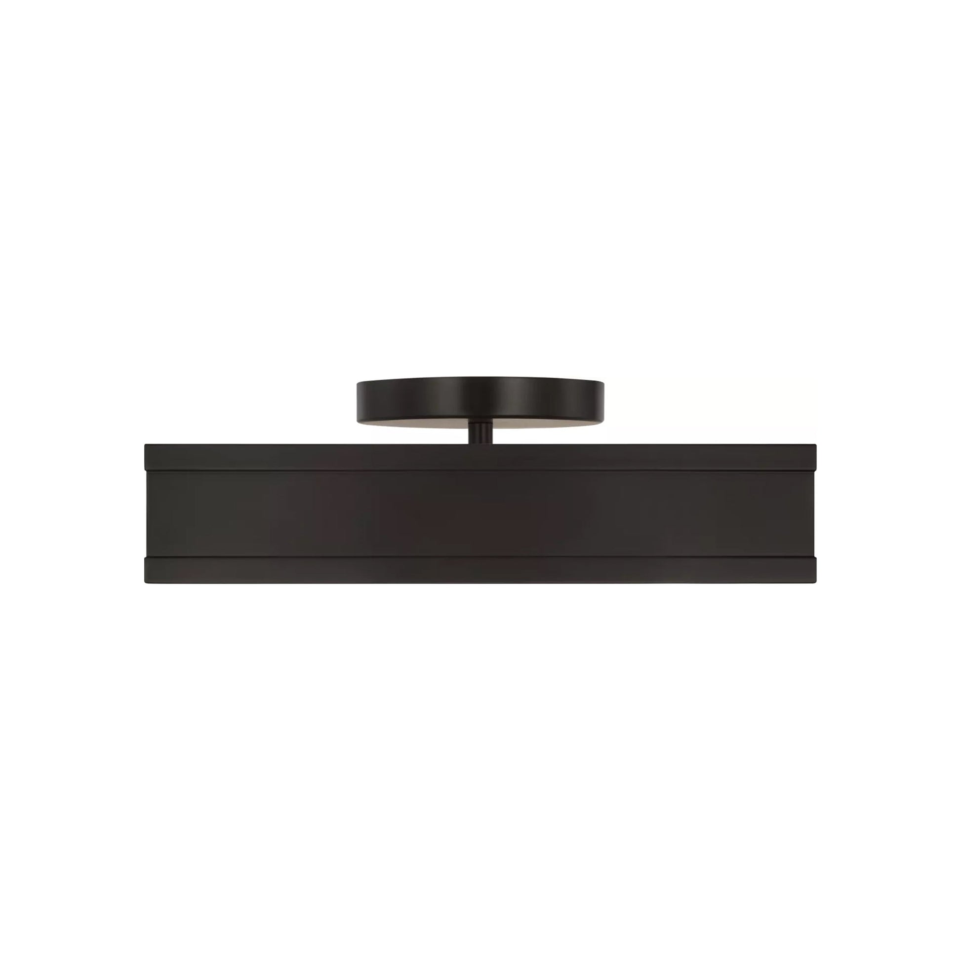 Dupont Square LED Semi Flush Mount Ceiling Light.