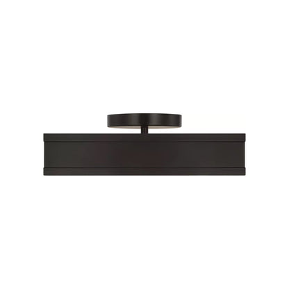 Dupont Square LED Semi Flush Mount Ceiling Light.
