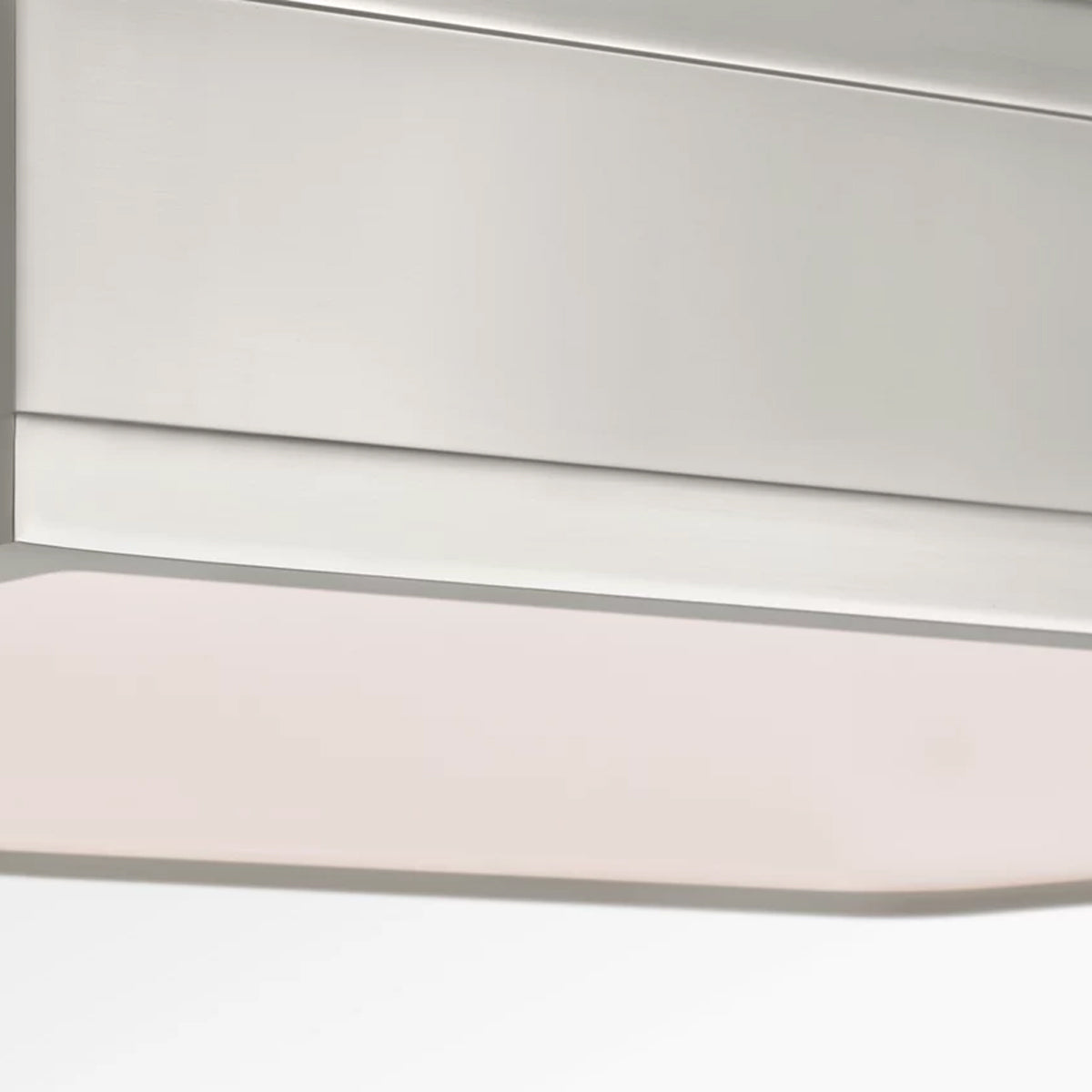 Dupont Square LED Semi Flush Mount Ceiling Light in Detail.