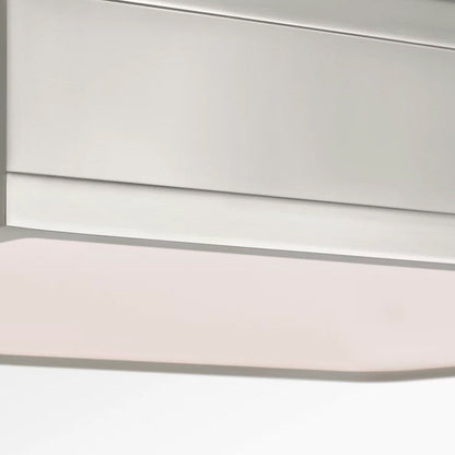 Dupont Square LED Semi Flush Mount Ceiling Light in Detail.