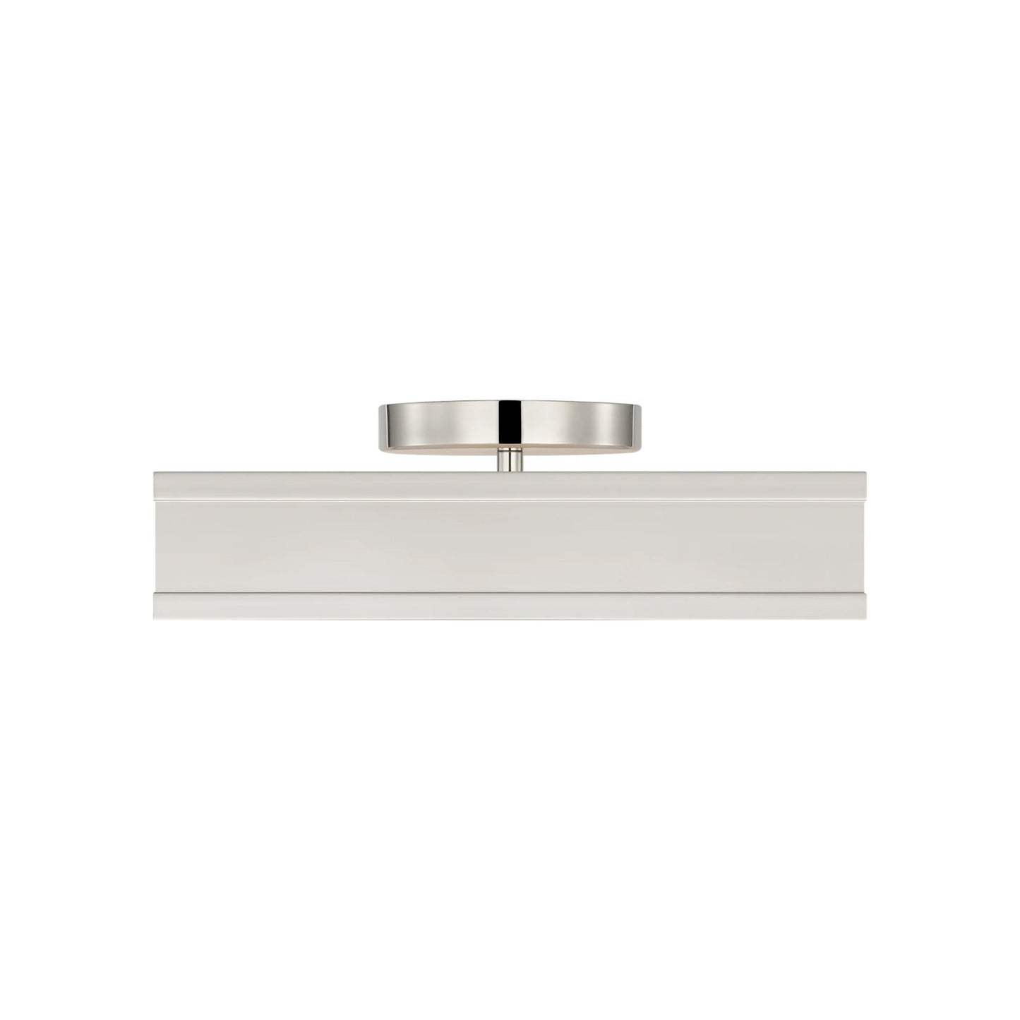 Dupont Square LED Semi Flush Mount Ceiling Light in Detail.