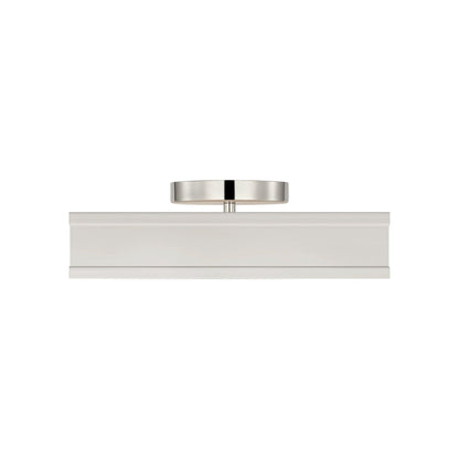 Dupont Square LED Semi Flush Mount Ceiling Light in Detail.