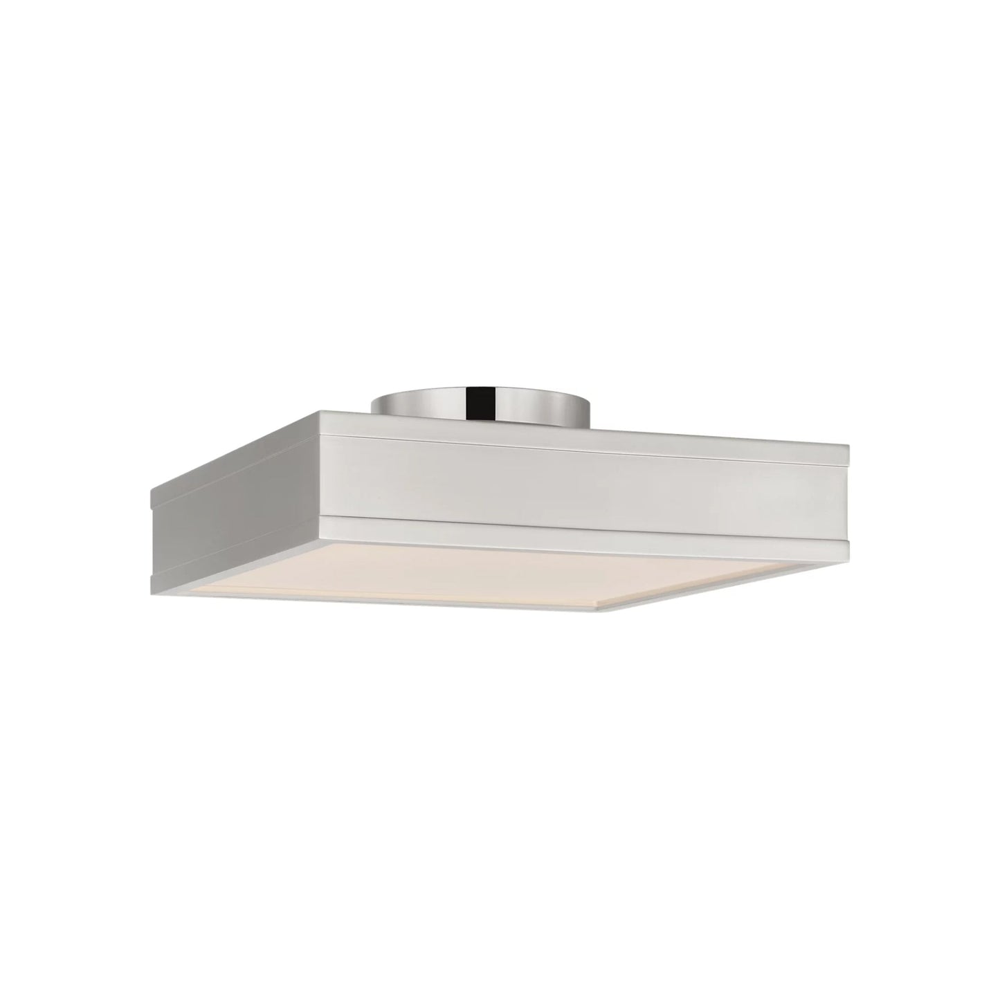 Dupont Square LED Semi Flush Mount Ceiling Light in Detail.