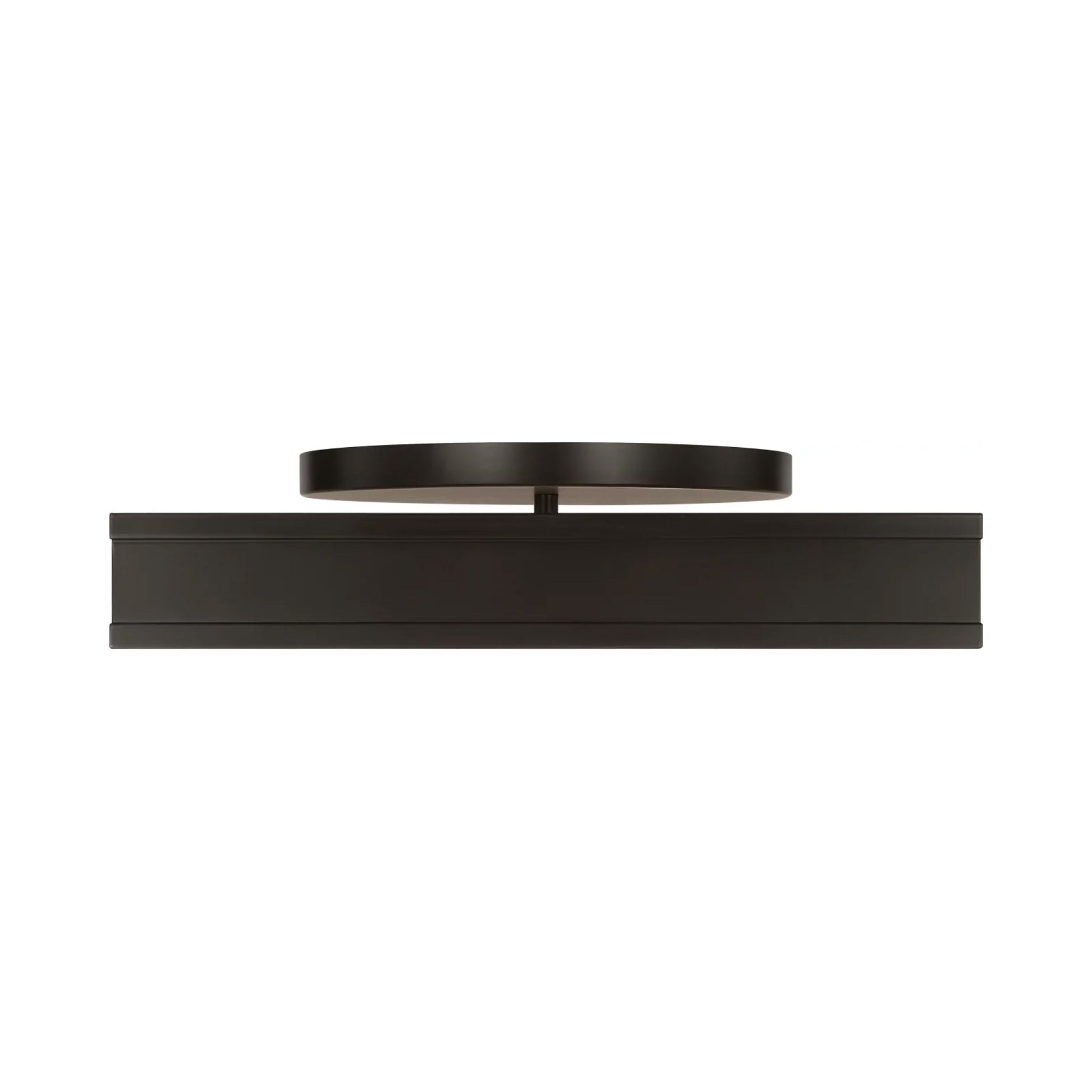 Dupont Square LED Semi Flush Mount Ceiling Light in Detail.