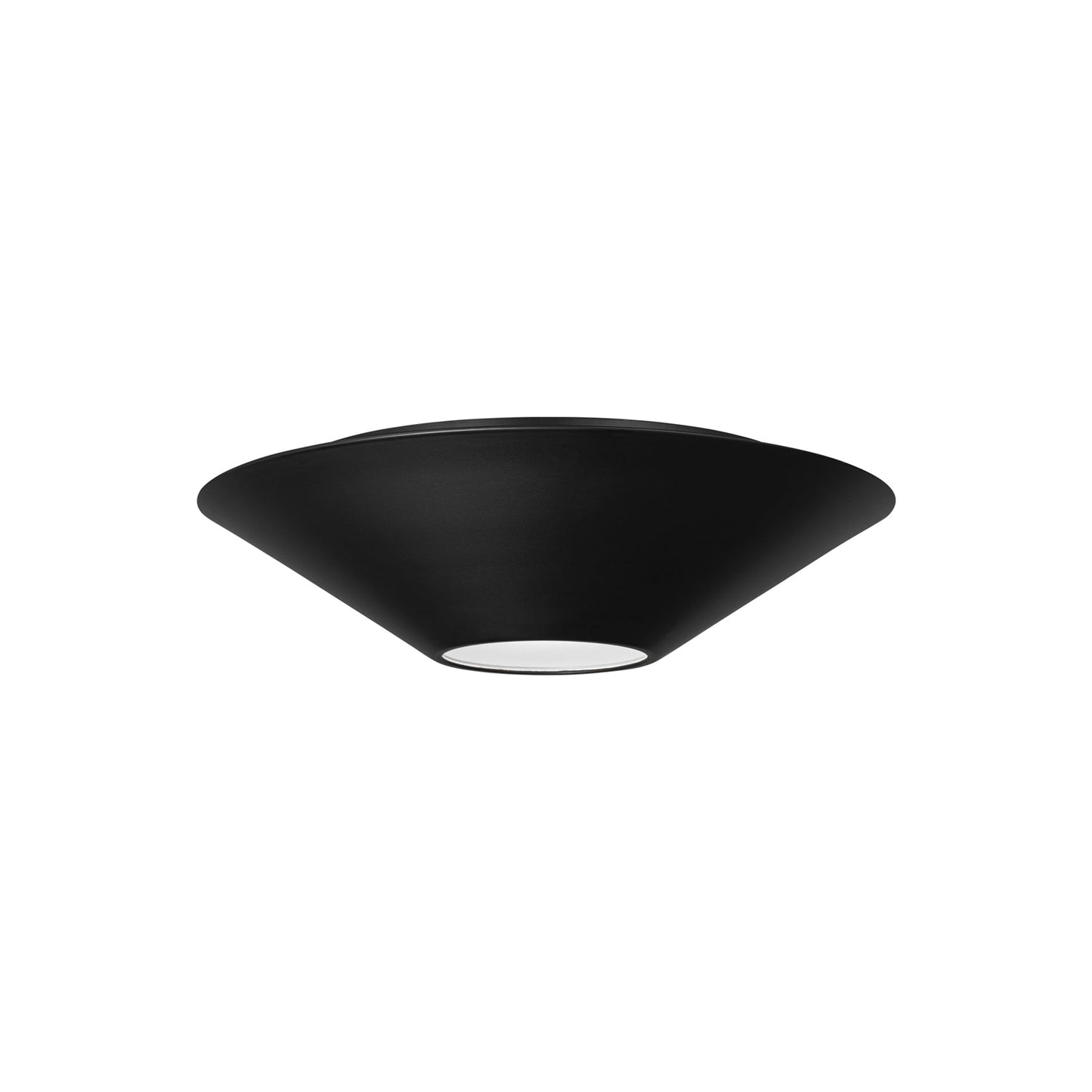 Echo LED Ceiling / Wall Light in Midnight Black (Small).
