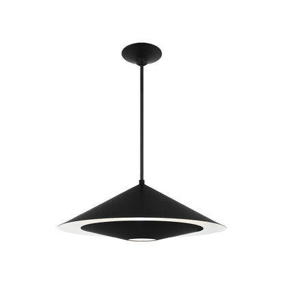 Echo Pendant Light in Midnight Black (Medium).