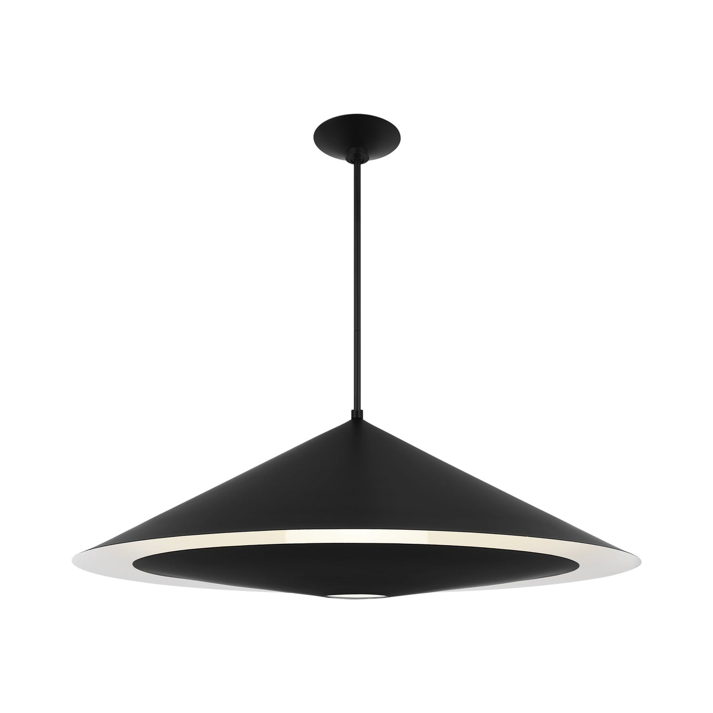 Echo Pendant Light in Midnight Black (Large).