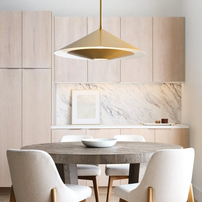 Echo Pendant Light in dining room.
