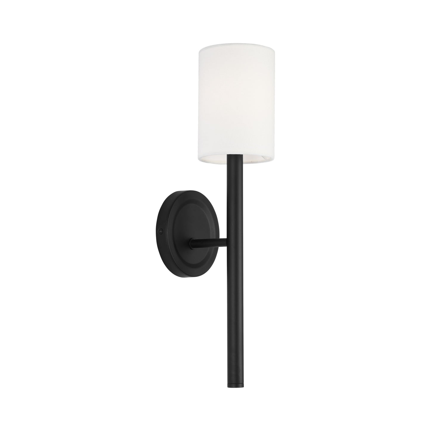 Egmont Wall Light in Midnight Black.