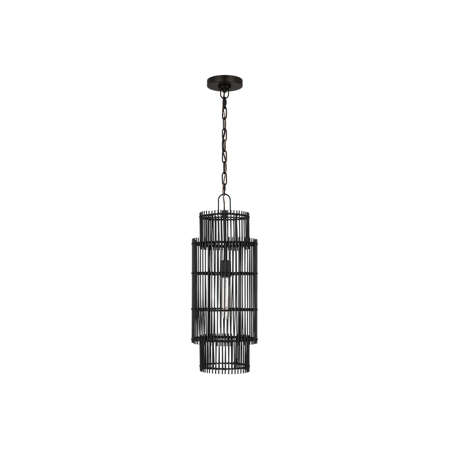 Elio Pendant Light in Aged Iron (Small).