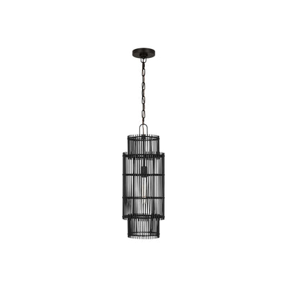 Elio Pendant Light in Aged Iron (Small).