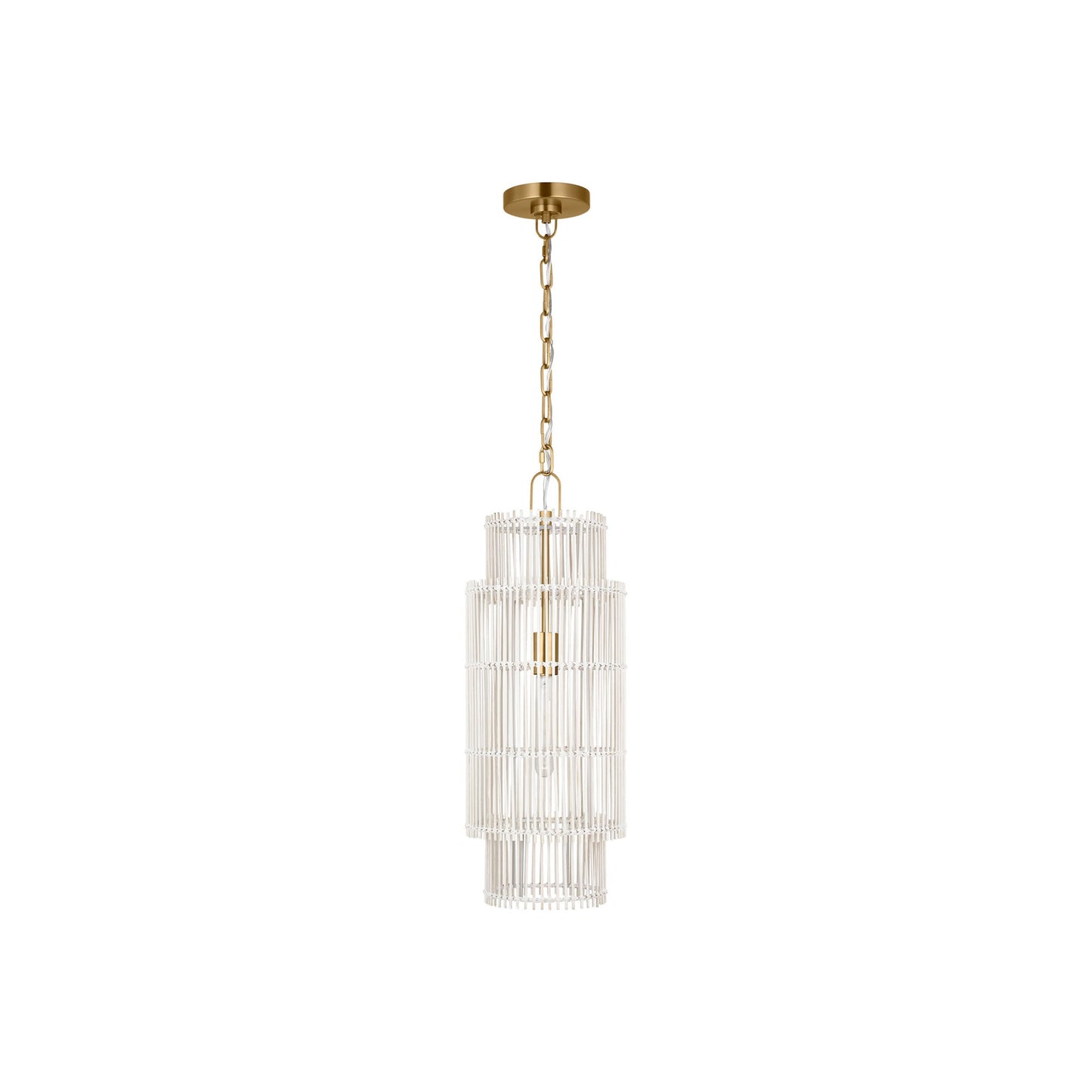 Elio Pendant Light in Burnished Brass (Small).