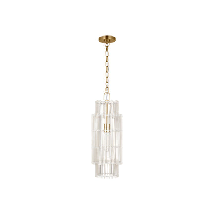 Elio Pendant Light in Burnished Brass (Small).