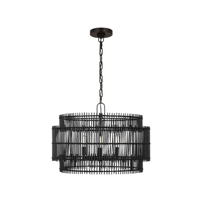 Elio Pendant Light in Aged Iron (Medium).