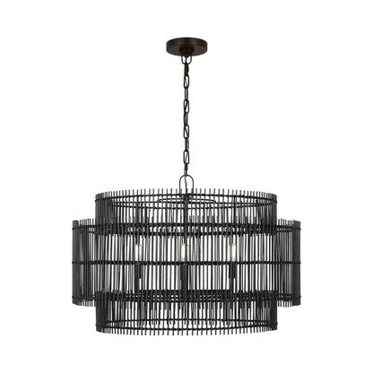 Elio Pendant Light in Aged Iron (Large).