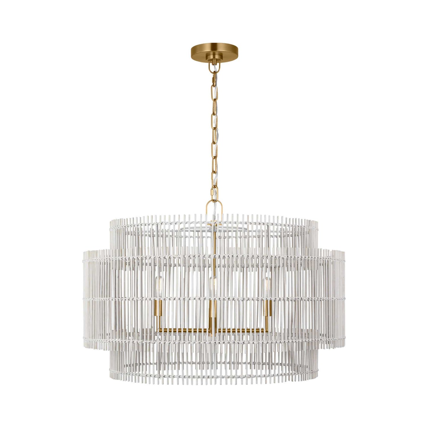 Elio Pendant Light in Burnished Brass (Large).