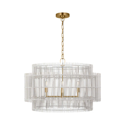 Elio Pendant Light in Burnished Brass (Large).