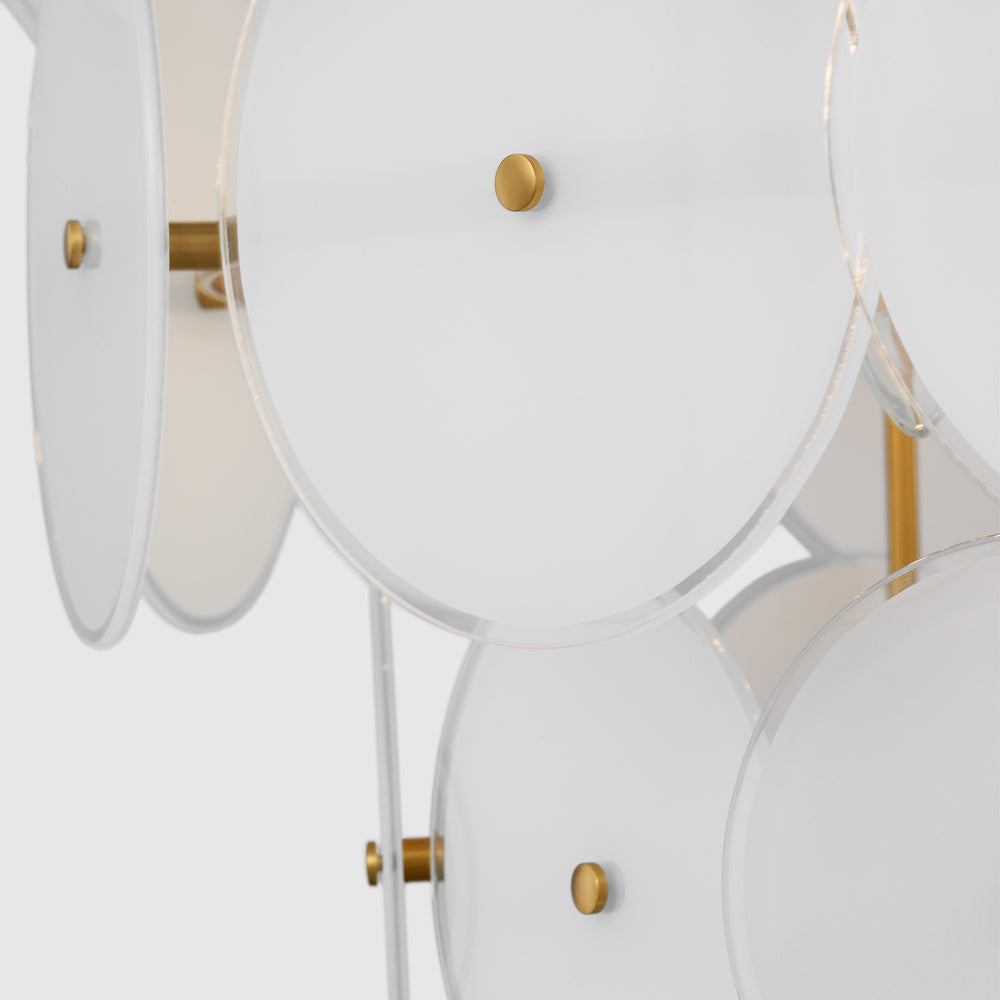 Emery Chandelier in Detail.