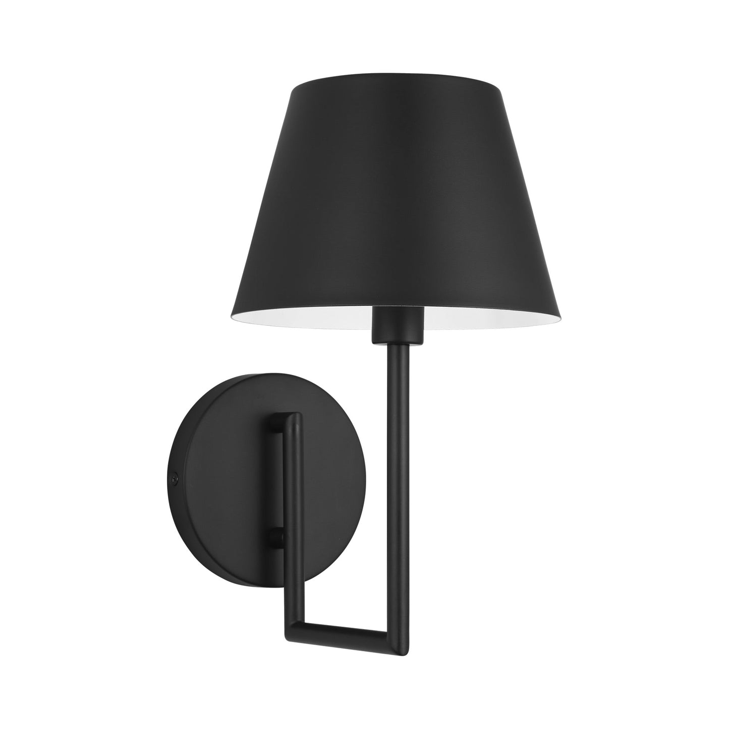 Ender Wall Light in Midnight Black.